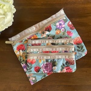 Lesportsac travel pouches